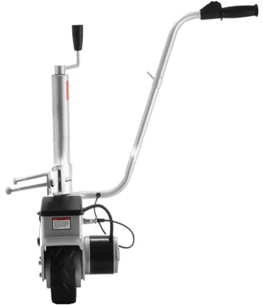 CCKUYT Rueda Jockey motorizada, Carga máxima de 5000 LB, Plataforma de Remolque eléctrica, propulsor para maniobras de embarcaciones y remolques, Gato de Remolque de 12 V/350 W, con 1