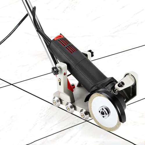 CHANGLKJ Máquina Removedora De Lechada De Azulejos, Herramienta para Juntas De Azulejos, Limpiadora Eléctrica De Juntas, 1980 RPM Y Motor Potente De 550 W, con Protección contra Sobrecarga