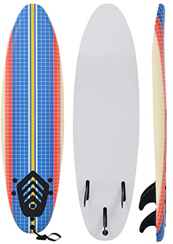 vidaXL Surfbrett 170cm Mosaik Surfboard Shortboard Stand Up Board Wellenreiter