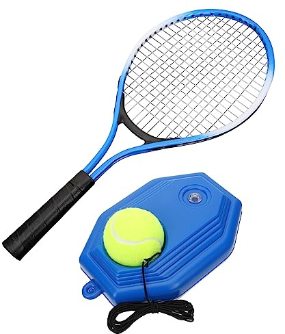 Toddmomy Tennis Practice Device 1 Set Tennis Trainer Rebound Ball with String Ball Solo Tennis Training for Self-Pracitce Tennis Training Equipment Tool Tennis Rebounder