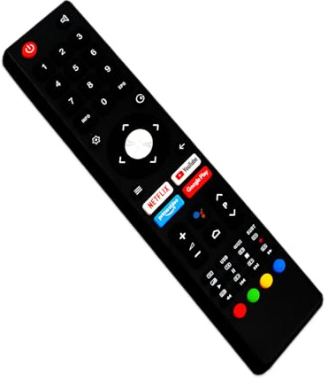 GCBLTV02ADBBT Mando a Distancia reemplazado por Voz -VINABTY-fit para Kogan/CHIQ/Saba/Syinix/Changhong/JVC Mando a Distancia TV L32G7L L32H7C L40H7C U43H7C U50H7C U55H7C L40G7L L32G7L