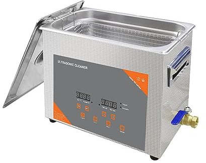 6L 180W Digitalt Ultraljudsrengöringsbad Uppvärmt For Vinylskivor Förgasare Injektor Mässing Bildelar Motor | 22L 480W