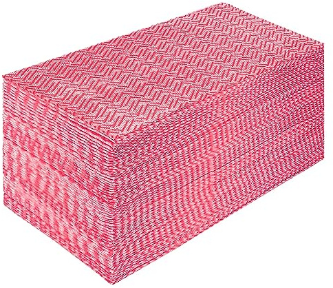 JEBBLAS rapo Paño para lavavajillas, fregado Libre, paño de Limpieza, Telas no Tejidas, Trapo de succión de Cocina desechable, un