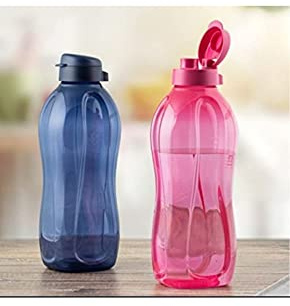Tupperware Lot de 2 bouteilles écologiques en plastique de 2 litres