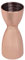 Alvinlite Jigger de cóctel Doble Jigger de Acero Inoxidable Jigger de Estilo japonés Vaso medidor de Vaso de chupito Herramientas de cóctel Doble para coctelería 30-45ml(Cobre)