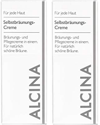 2er B Selbstbräunungs Creme pflegende Kosmetik Alcina für natürlich schöne Bräume 50 ml
