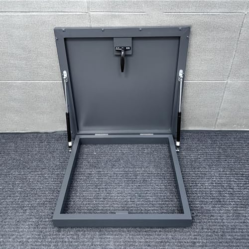 JHDXL Tragaluz Y Ventanas De Techo, Tapa De Acceso, Tapa De Salida con Amortiguador De Gas Acceso Al Tejado, Tapa De Salida De Escalera, Tragaluces(50cm/19.7in)