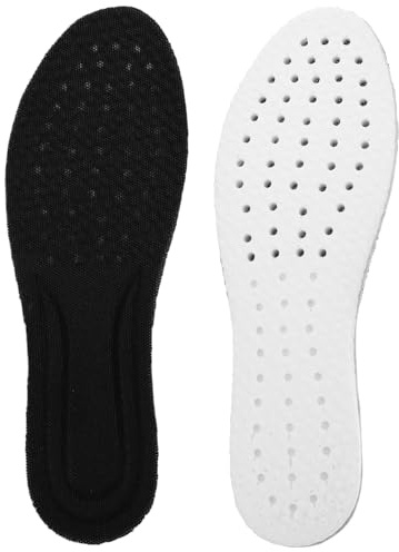 Abaodam Geschmeidige PU Sport Laufsohlen mit Stoßdämpfung Rutschfesten Einlegesohlen Atmungsaktiv für Damen und Herren Beim Laufen und Basketball