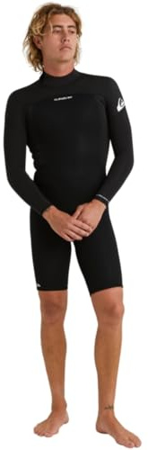 Quiksilver - 2/2 Prol LS SP Traje de Surf, Hombres, Black, L
