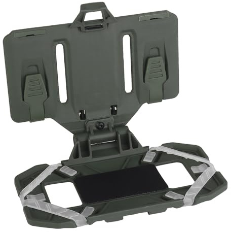 Jungle Leopard Portaplacas for teléfono móvil, Bolsa táctica for el Pecho, Estuche for mapas, Panel de administración, Equipo de Airsoft, Molle, Tablero de navegación for teléfono Plegable(MB-03 OD)
