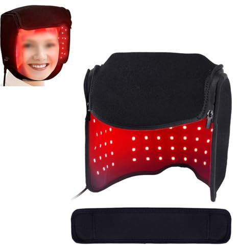 oiakus Cappello per Terapia della Luce, 215 LED 660Nm e 850Nm Dispositivo per Terapia a LED a infrarossi Cuffia per Capelli, Uomo Donna Promuove la Cuffia per la Cura della ricrescita dei Capelli