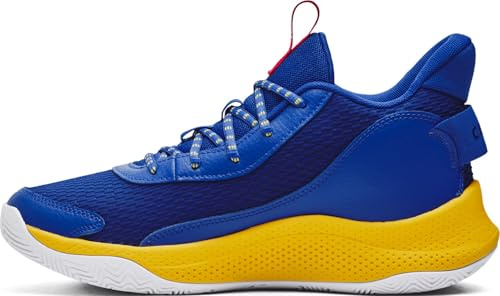 Under Armour Men's Curry 3Z7 Basketball Shoes, Color Royal (400), 12.5 Women/11 Men