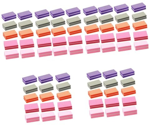 Baluue 250pezzi Per Unghie Per Lucidatura Unghie Per Manicure e Pedicure Per Professionisti e Insegnanti Nail Art Facili Portare