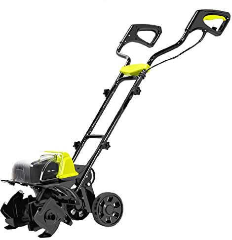 Microcultivador eléctrico, escarificador portátil, máquina rotativa agrícola con batería de litio, cultivador de arado de zanjeo inalámbrico para jardín, campo, césped