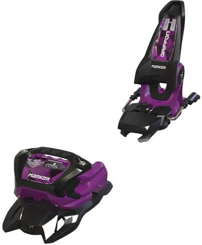 Marker Griffon 13 ID Fijaciones de esquí 2025 negro/morado 100 mm