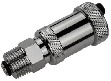 ENVIRON - Automatischer Schnellentlüfter 1/2 Messing mit Premium Verchromung | Entlüftungsventil 1/2 zoll Heizung