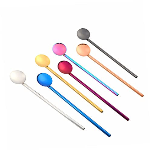 Cabilock 304 Cannucce in Acciaio Inox Cucchiaio Utensili Per Bere Per Mate Tè Frullato