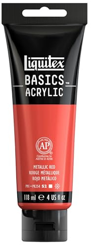 Liquitex BASICS Metallic Red 118ml
