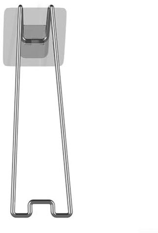 Paquete de 3 soportes de caballete de acero al carbono, soporte de marco de fotos de escritorio plateado, para visualización horizontal y vertical, para soporte de metal, para el hogar (L 3 piezas)