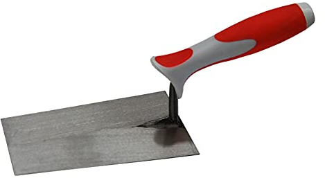 Nespoli N0D1911114 Truelle à pointe carrée avec manche en caoutchouc 14