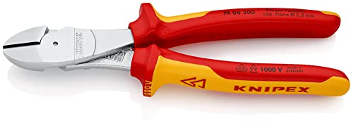 Knipex 74 06 VDE Seitenschneider 200 mm, Schneidleistung 4.2mm