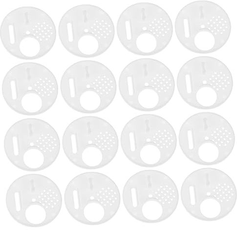 Yardwe 20 Stück Bienenhaus Eingangstore Aus Kunststoff Drehbare Runde Eingänge Atmungsaktive Bienentüren Imkereizubehör Für Bienenvölker Für Anfänger Und Profis