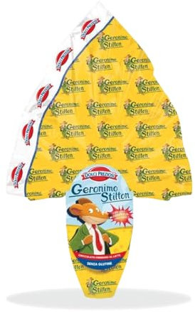 Uovo di Pasqua 2025 Geronimo Cioccolato Superiore al Latte con Fantastica Sorpresa 150gr