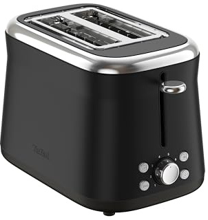 Tefal Collection, Grille-pain 2fentes, Design en acier inoxydable rétro, Levier de surélévation, 8niveaux de dorage, TT7208E0