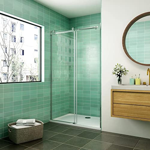 130x195cm Mamparas de ducha puerta de ducha 8mm vidrio templado de Aica