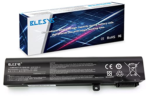 BLESYS BTY-M6H Batteria per MSI GE62 6QF Apache Pro GE72 GE75 GL62 GL62M GL63 GL65 GL72 GL73 GL75 GV62 GV63 GV72 GE63 Raider GE65 GE73 GF62 GF72 GP62 GP63 GP72 GP73 Leopard Pro notebook