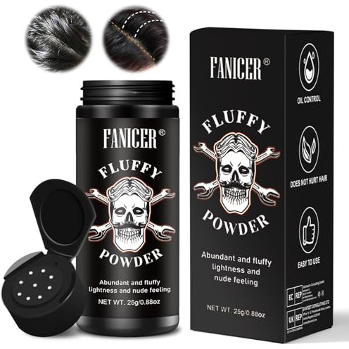 25g Styling Puder Matt,Tragbares flauschiges Styling-Mattierungspuder Texture Dust, Flauschiges Haarpulver,Haarpuder Volumen mit Mattem Effekt,Haarstyling Puder, Für Frauen & Männer