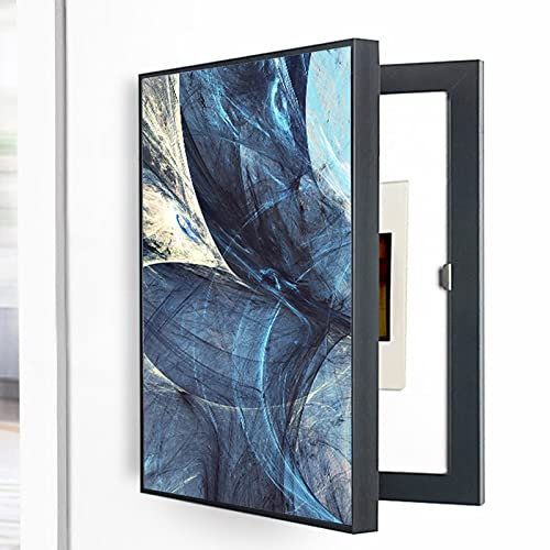 Distributionslåda Dekorativ målning, Bänkskåp Låda i Hemrestaurang Vägg Dekorativ Kåpa Elektrisk Låda Bänkar Kåpa Distributionslåda Dölj målningar, G (Färg: D)