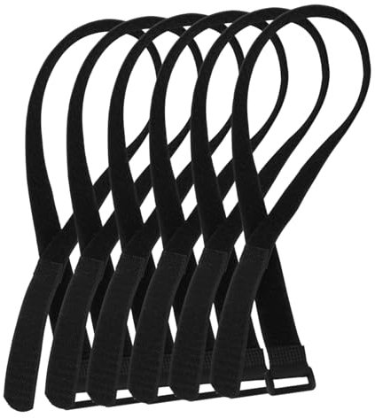 NULYLU 6 Pièces Sangle De Fixation pour Parasol Sangle Stabilisatrice De Vent pour Parapluie Ceinture De Transport Portable Ceinture Multi-usages pour Camping Fournitures De Plein Air