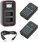 Newmowa EN-EL20 Batteria di ricambio (confezione da 2) e display LCD intelligente Caricatore doppio USB per Nikon EN-EL20,EN-EL20a,Nikon 1 J1,1 J2,1 J3,1 S1,1 V3,Coolpix A,P1000