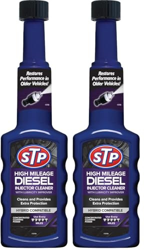 STP GST25200EN Diesel High Mileage Injector Cleaner 200 ml (Pack of 2)