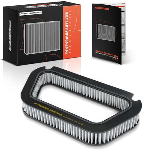 Frankberg Cabin Air Filter Pollen Filter with Activated carbon Compatible with A8 4E2 4E8 2.8L-6.0L 2002-2010 Replace# 4E0819439A