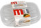 AMK® Pendeford Microwave It Fish Steamer Healthy Cooking Steam Fish Easily Retains Nutrients BPA Free Dishwasher Safe