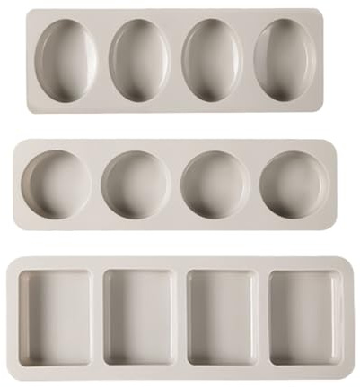 3 Pezzi Stampi In Silicone Geometrici Stampi Per Sapone Stampi Per Candele Stampi Per Cottura Accessori Artigianali Fai Da Te