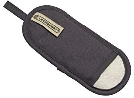 Le Creuset Griffüberzug – Ideal für Pfannen mit Gusseisengriff, Einheitsgröße, Perlgrau, Baumwoll-Canvas, 95001400444000