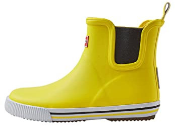 Reima Gummistiefel Ankles für Kinder, knöchelhohe, wasserdichte Kinderschuhe aus nachhaltigem Gummi, Regenstiefel für Mädchen und Jungen Yellow 32