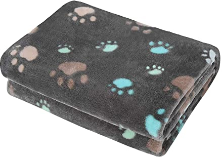 Fleece Haustier Decken, Haustier Hundedecke, Haustierdecke Flauschig, Katzendecken, Hundedecke, Fleecedecken, für Tiere Katzendecke Hundedecke Weiche Warme Decke, 76 x 52cm