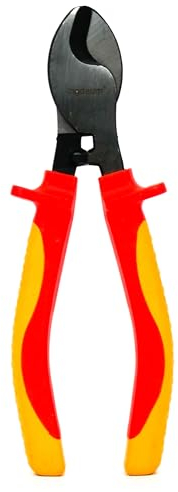 Cortador de cables de 6 INGDAUM® aislados contra 1000 V para electricistas profesionales, frigoristas e ingenieros mecantrónicos (cortador de cables de 6)