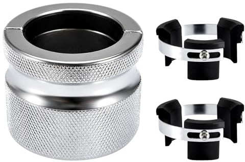 Gedlex Attrezzo Montaggio Paraoli Forcella 30-45 mm, Attrezzi Forcella Moto in Acciaio al Carbonio con 2 Anelli di Tenuta, Attrezzo per Guarnizioni Forcella per H-arley, per H-onda, per S-uziki