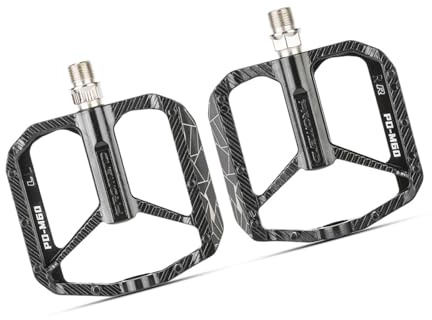 2 set di pedali per bici da corsa ad alta velocità, cuscinetto sigillato, design antiscivolo, accessori professionali per bicicletta, resistenti alle intemperie