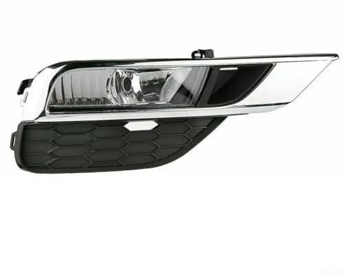 Phare antibrouillard avant droit avec calandre pour Honda CR-V 2015-2018, boîtier en métal, finition argentée, remplacement direct