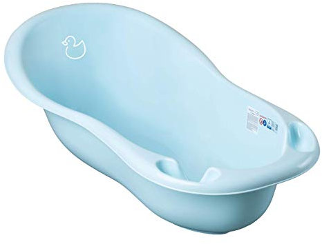 Tega Baby Babybadewanne 102 cm mit Ente super Design (Blau)