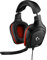 Logitech G332 Wired Gaming Headset, 50 mm Audio Drivers, Rotating Leatherette Ear Cups, 3.5 mm Audio Jack, Flip-to-Mute Mic, Lightweight for PC, Mac, Xbox One, PS4, Nintendo Switch - Black/Red