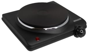 IMUSA Single Electric Hot Plate, Black
