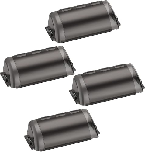 BYEWIRE Ventilation Air Vent Deflector - Magnetic and Adjustable 10-14 Inches for Floor Vents, Home, sidewall, Office or Ceiling Registers (4pcs)