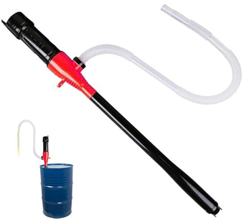 Pompa Per Trasferimento Carburante Pompa Per Acqua a Benzina Portatile a Batteria Da 2,2 Gpm/min Pratica Pompa a Sifone a Tenuta Stagna Pompa Per Acqua a Benzina Pompa Elettrica Portatile Pompa a